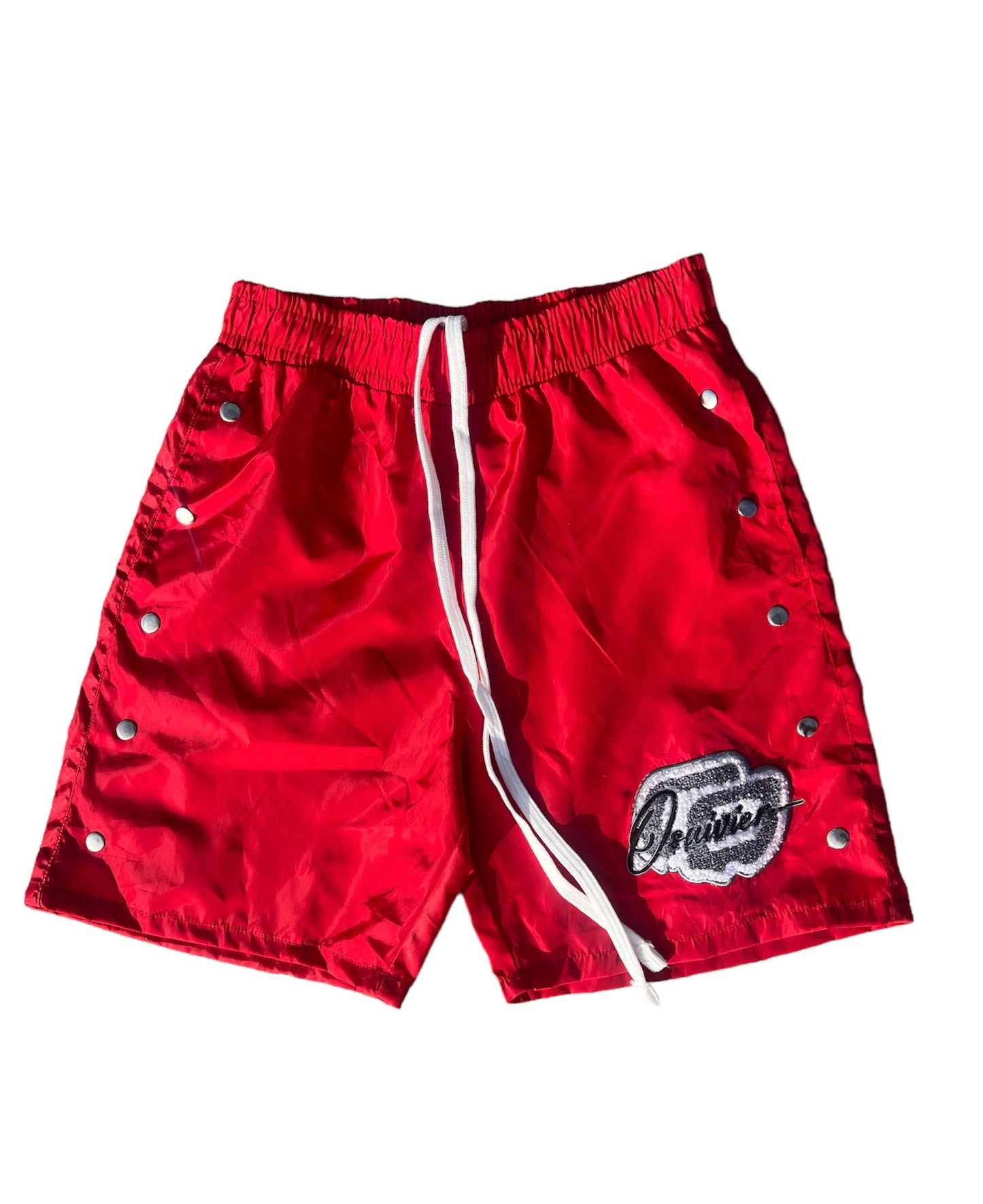 “OSAIVIER” Red Shorts